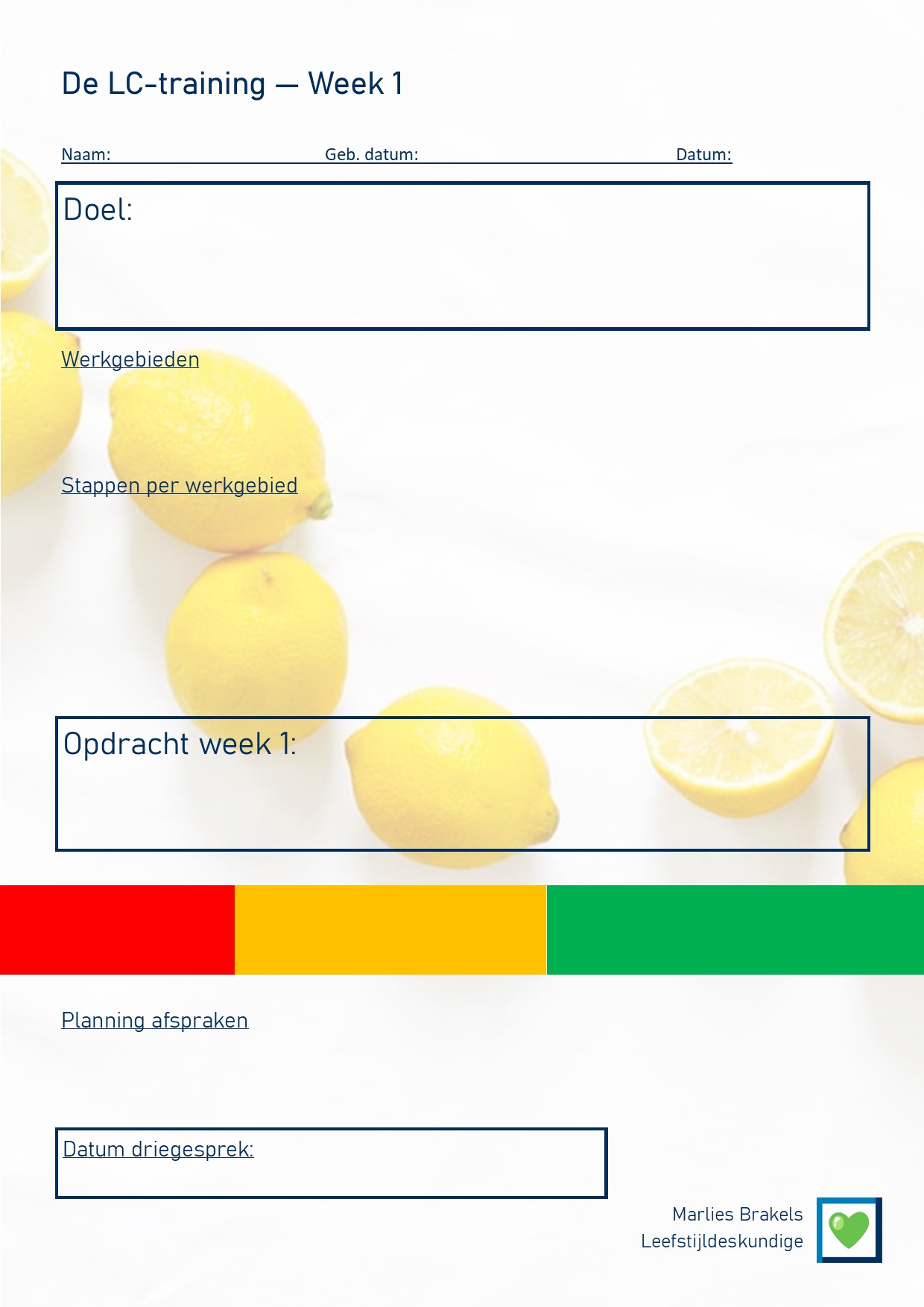 De Leefstijlunie - De LC-training